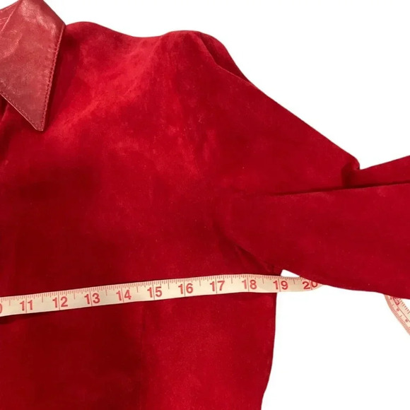 Lopez Taibo Argentinian Handmade Leather Suede Shirt Jacket with Sash Belt, S/M - Picture 9 of 13